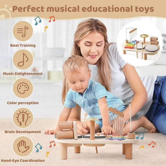 Montessori Children's Musical Table