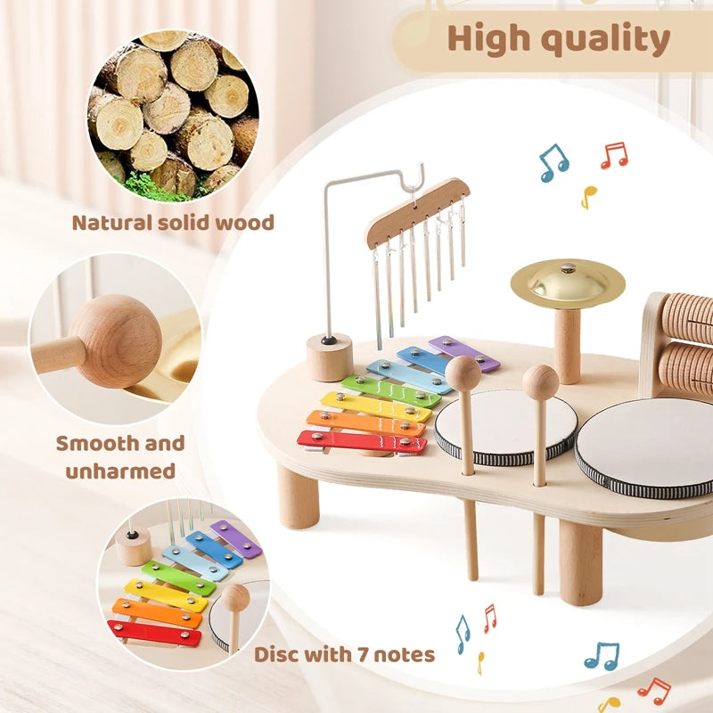Montessori Children's Musical Table