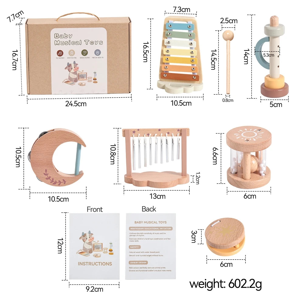 Montessori Music Instruments Kit