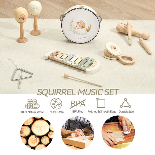 Montessori Wooden Music Kit