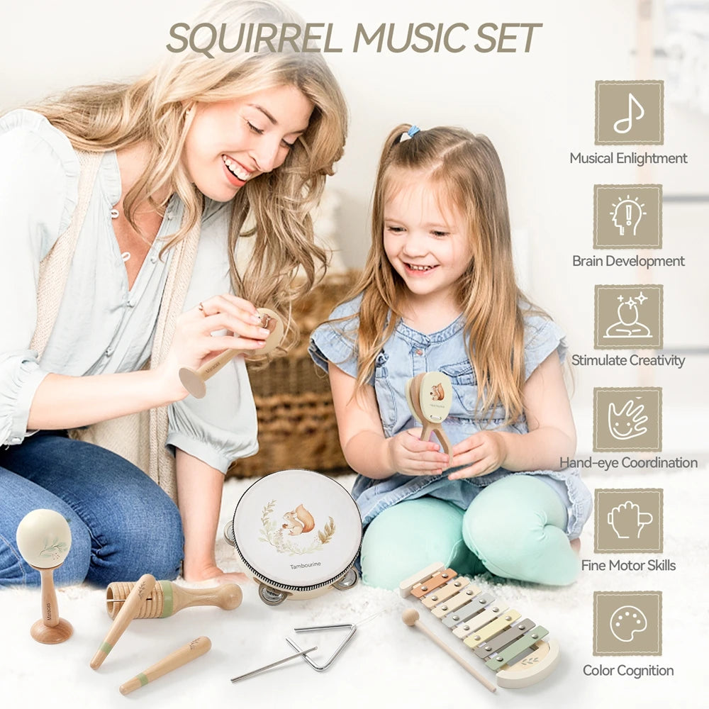 Montessori Wooden Music Kit