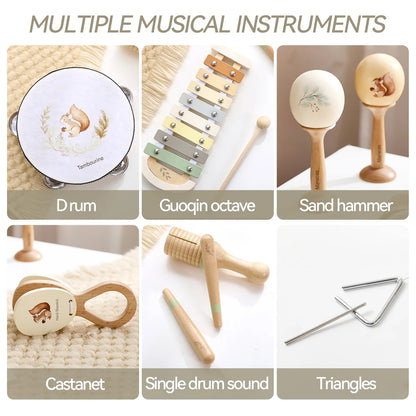 Montessori Wooden Music Kit