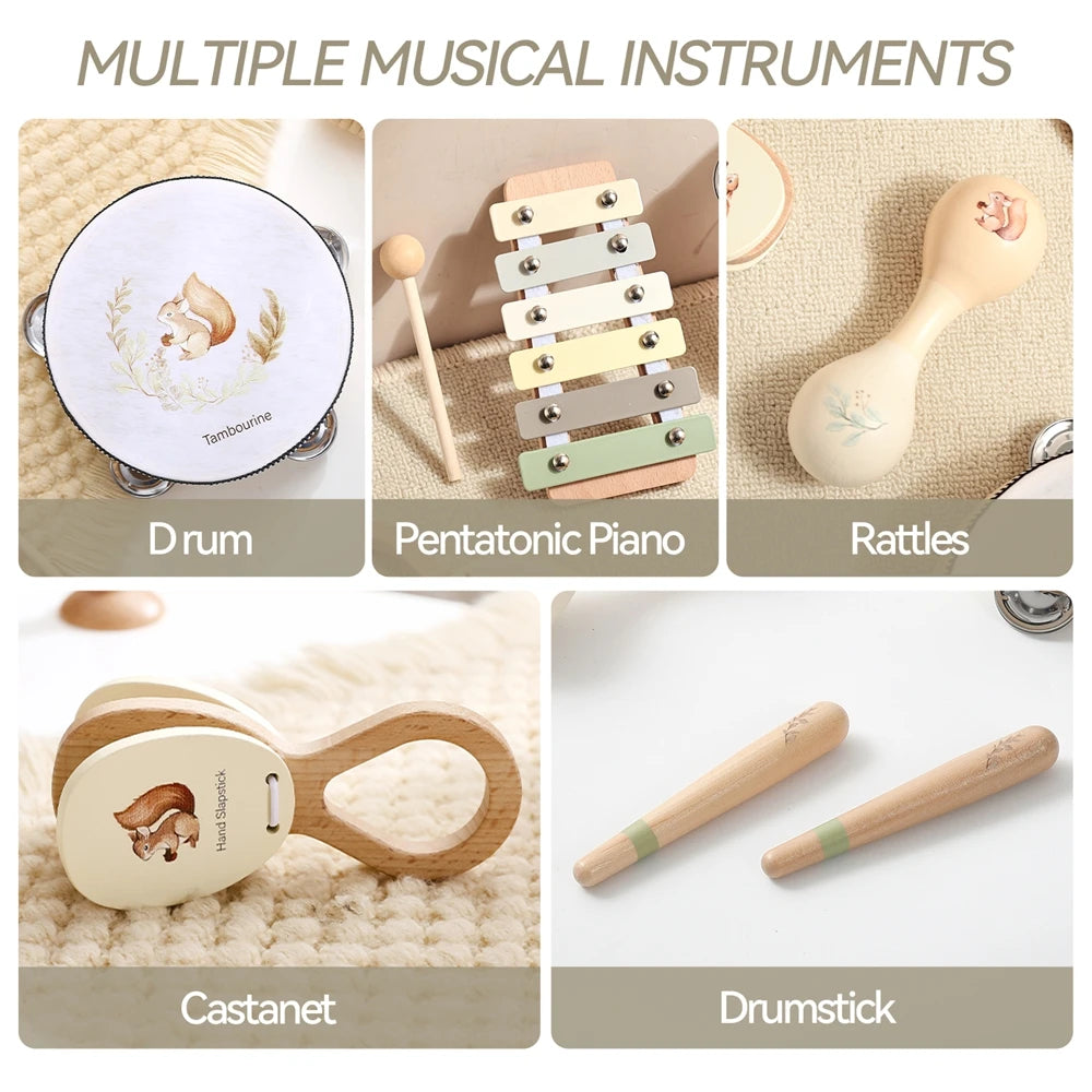 Montessori Wooden Music Kit